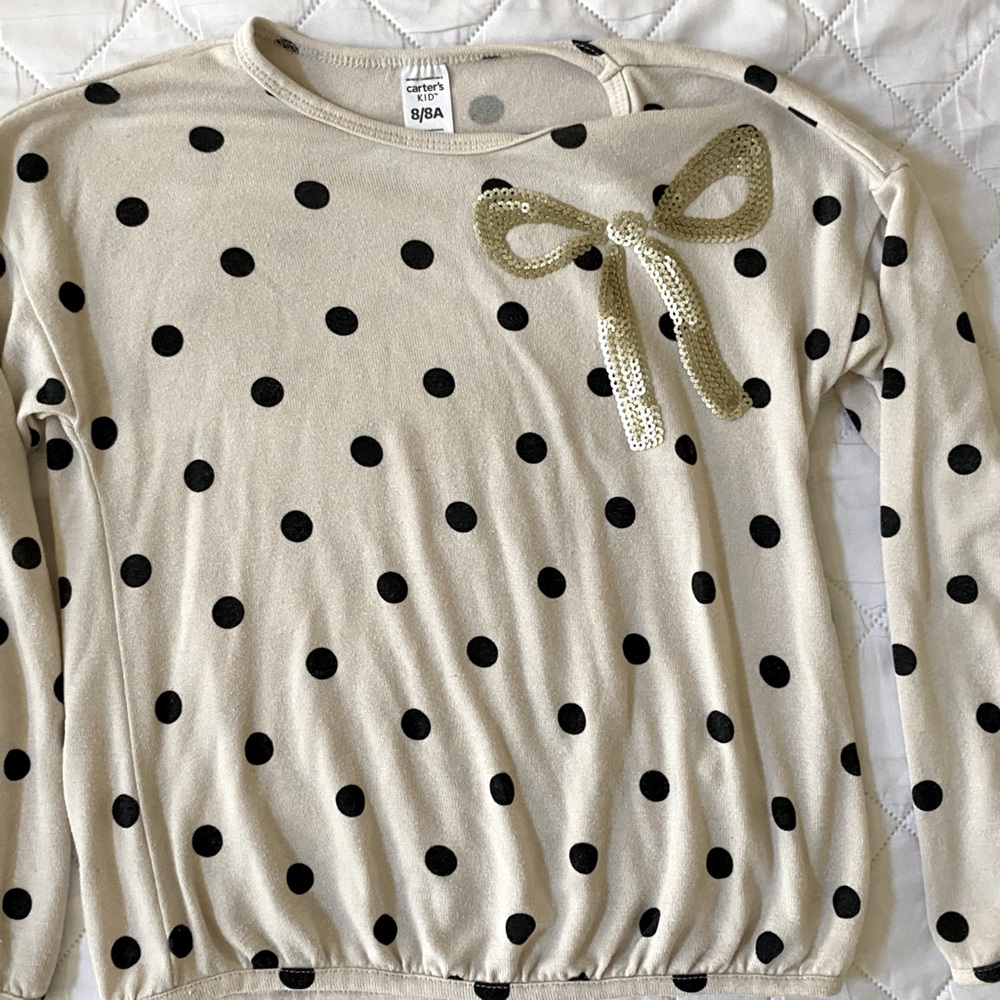 Carters Girls top size 8